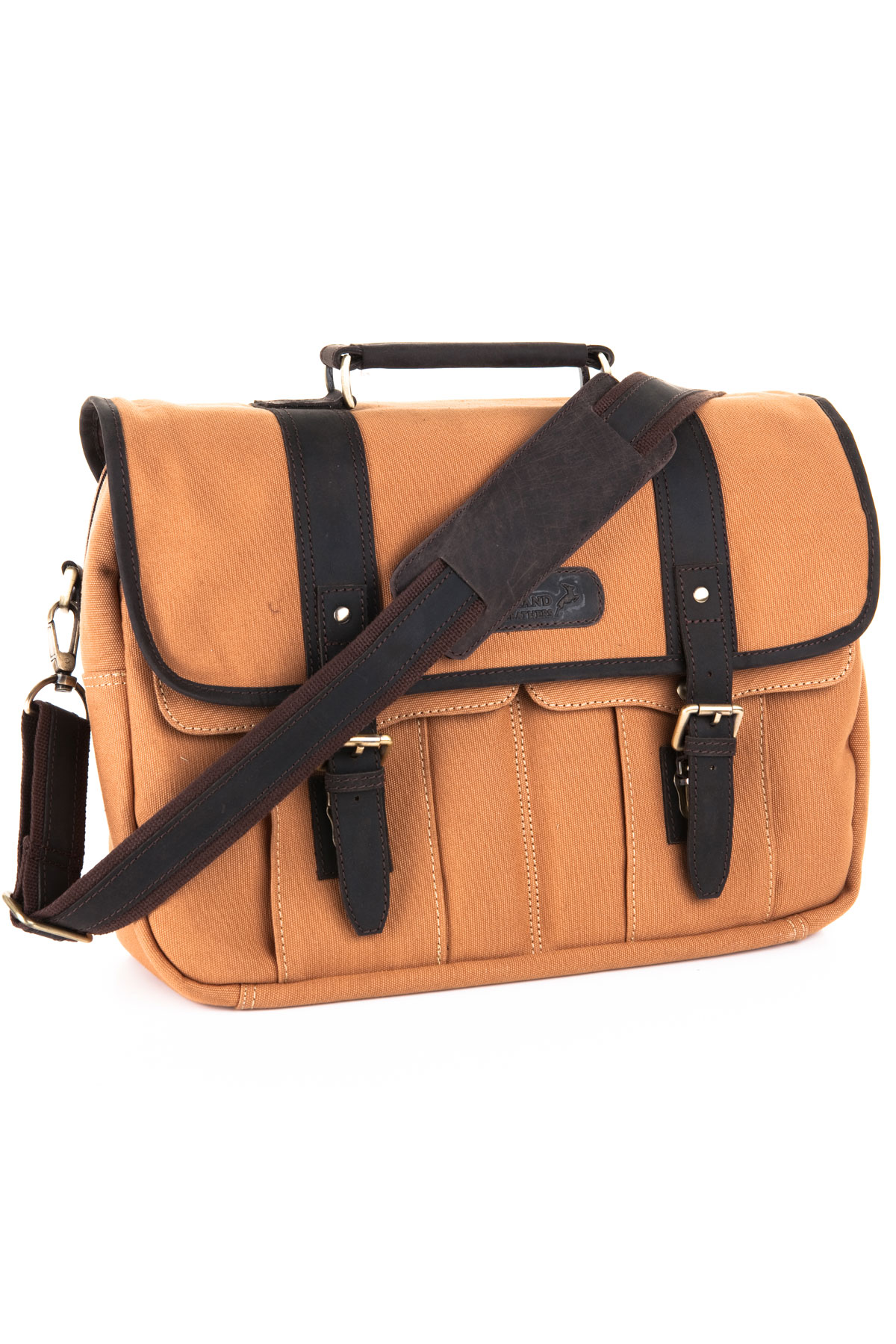 Canvas Laptop Bag from Woodland Leathers