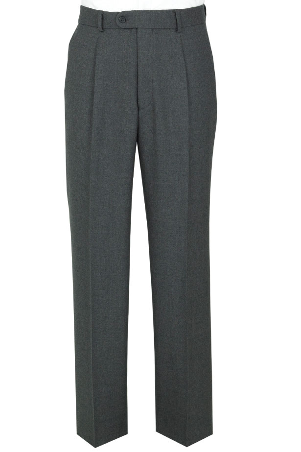 Mens Suit Trousers Plain, Pleated Suits Men