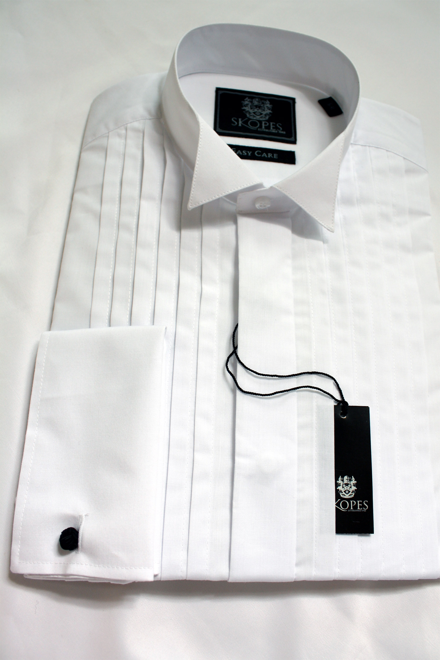 Skopes Full front pleated value Dress Shirt.