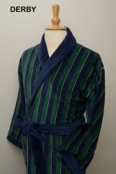 Derby 100% Cotton Velour Dressing Gown