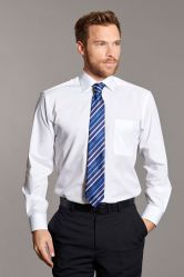 Disley Cutaway Collar Long Sleeve Shirt