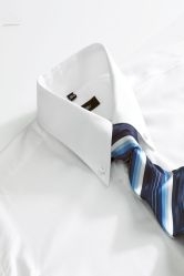Disley Plain Button Down Collar Short Sleeve