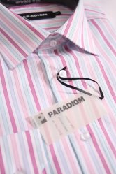 Double Two Paradigm 100% Cotton Striped Shirt
