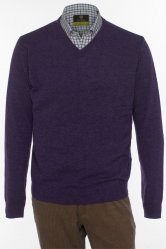 Lambswool V Neck Knitwear Jumper by Skopes