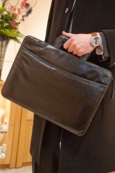 Leather Business Briefcase