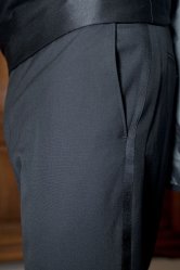Scott Single Pleated Dinner Suit Trouser
