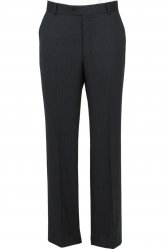 The Label Grey/Purple Stripe Flat Fronted Trouser