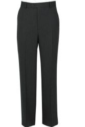 The Label Herringbone Suit Trousers