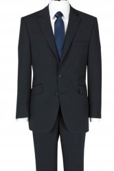 The Label Navy/Blue Multi Stripe Suit