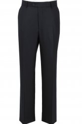 The Label Plain Navy 2/2 Twill Suit Trouser