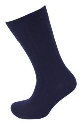 Viyella Plain Rib Ankle Sock
