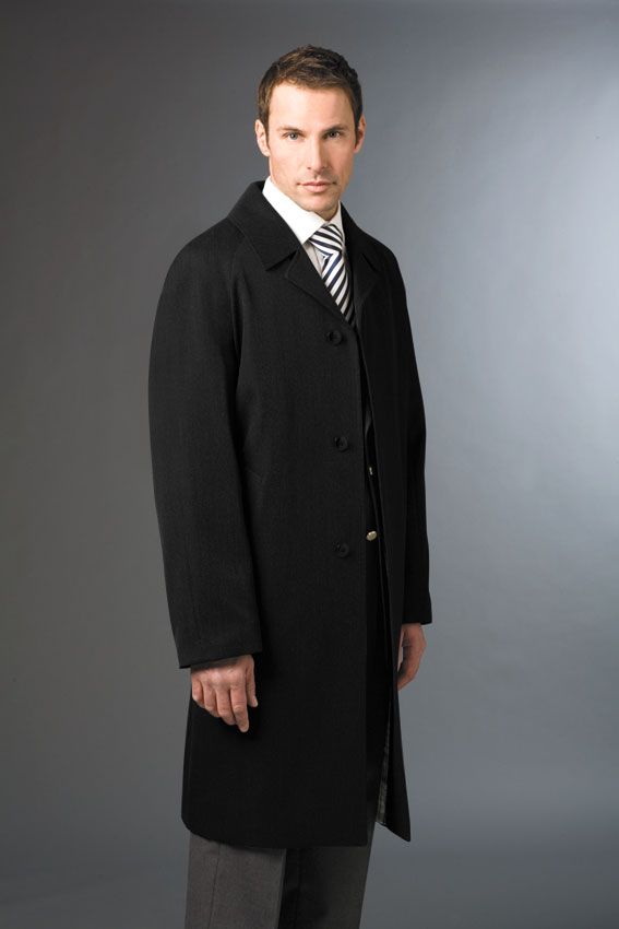 Mens Whipcord Raincoat - Main Image