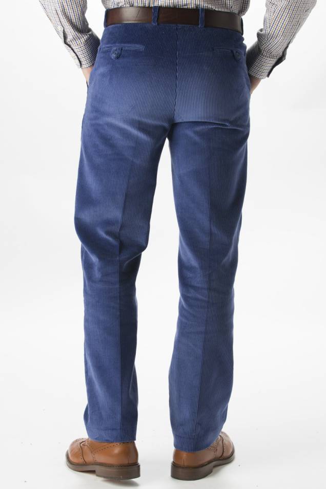 Tiverton 8 Wale Classic Fit Brisbane Moss Corduroy Trouser