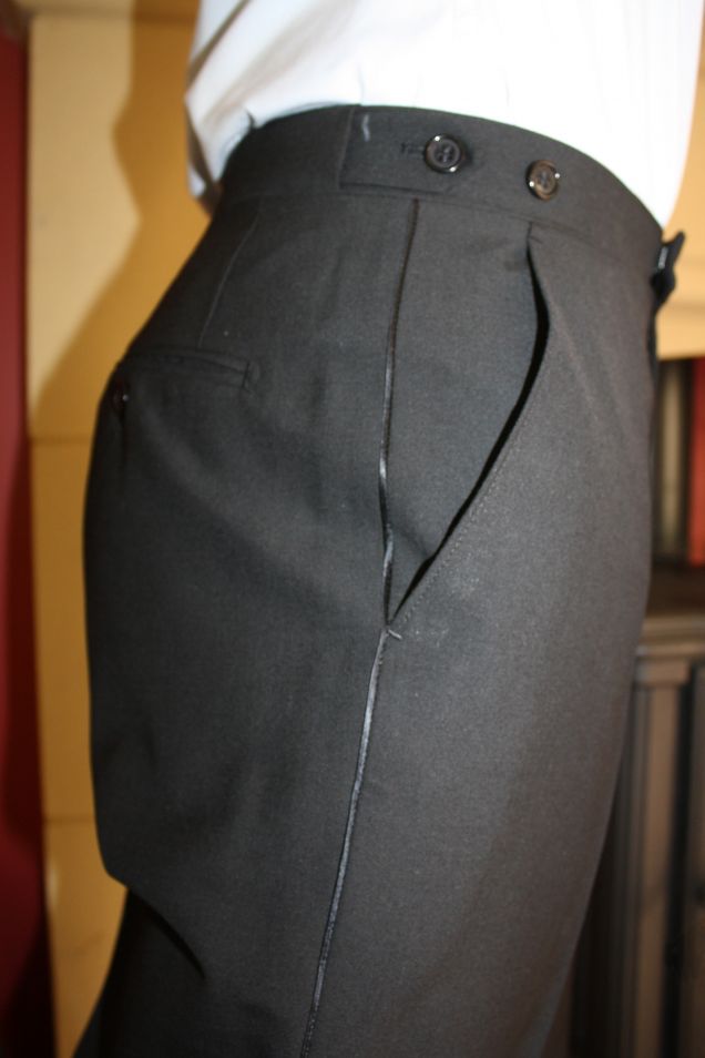 Plain front Dinner Trousers