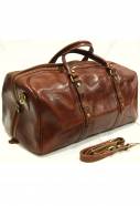Italian Leather Travel Bag by Woodland Leather
