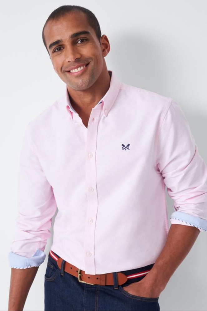 Pink long sleeve shirt online