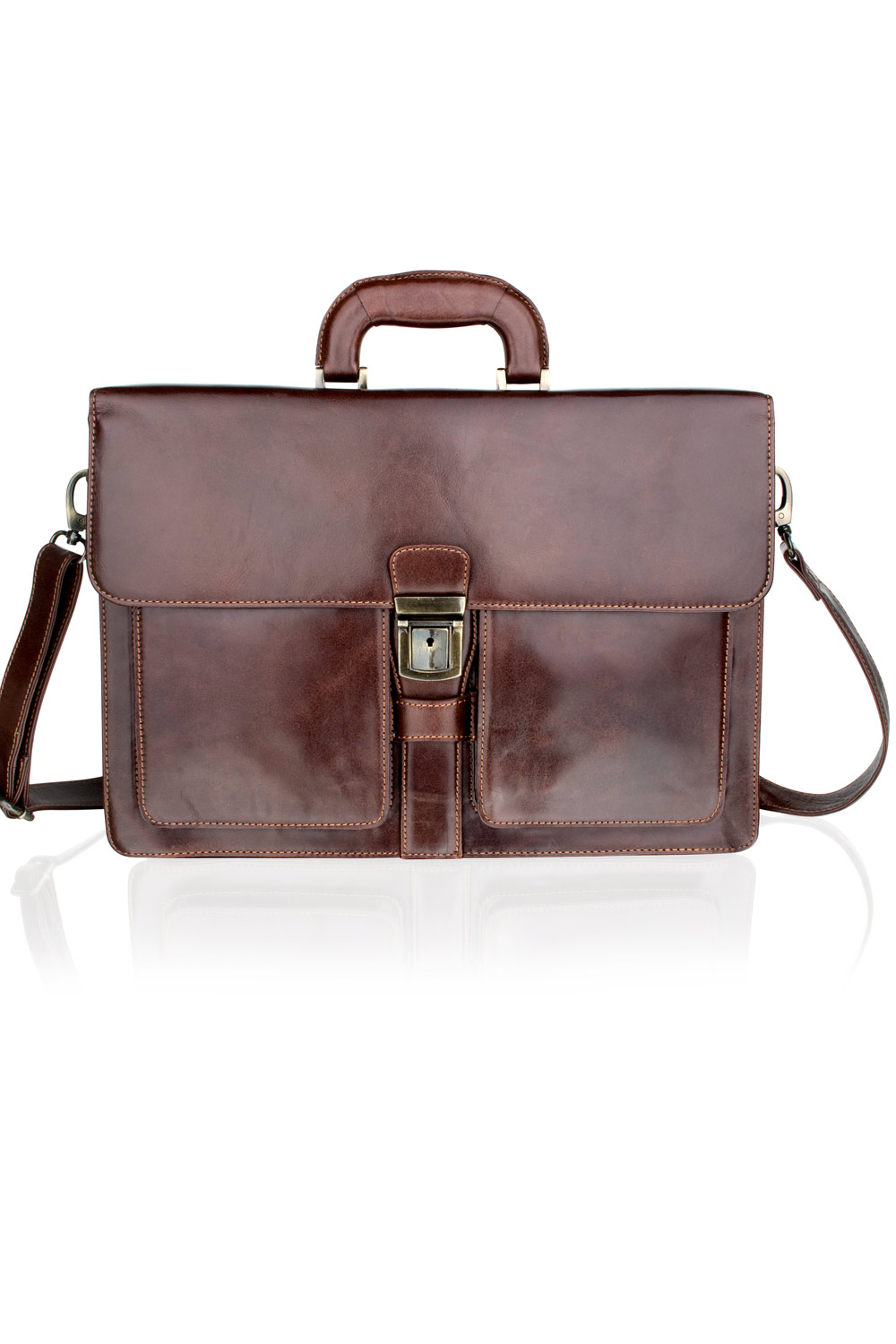 soft leather satchel