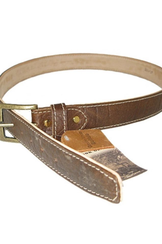 Hand Made African Buffalo Belt