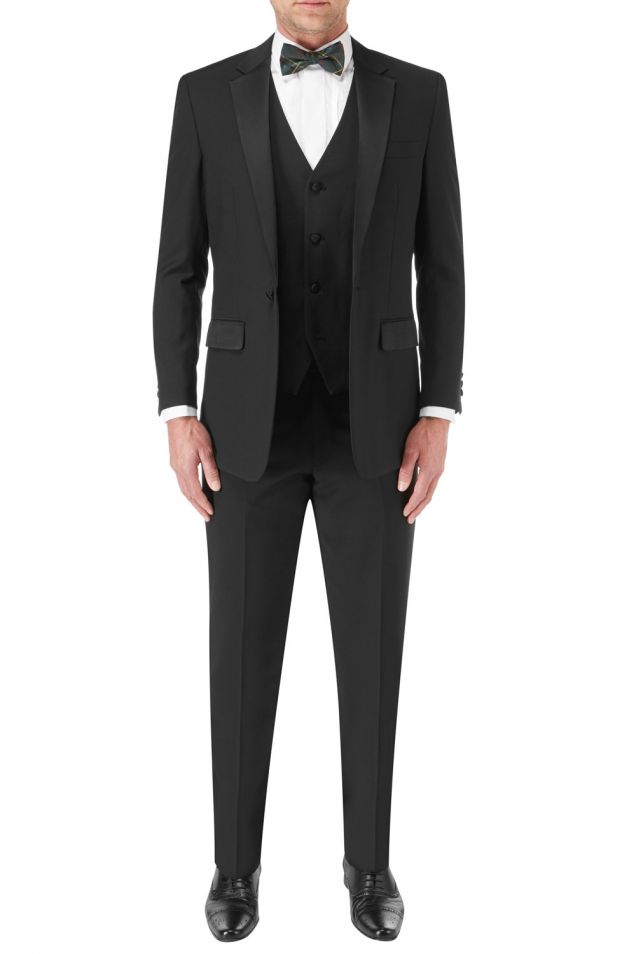 tailored fit dinner suit