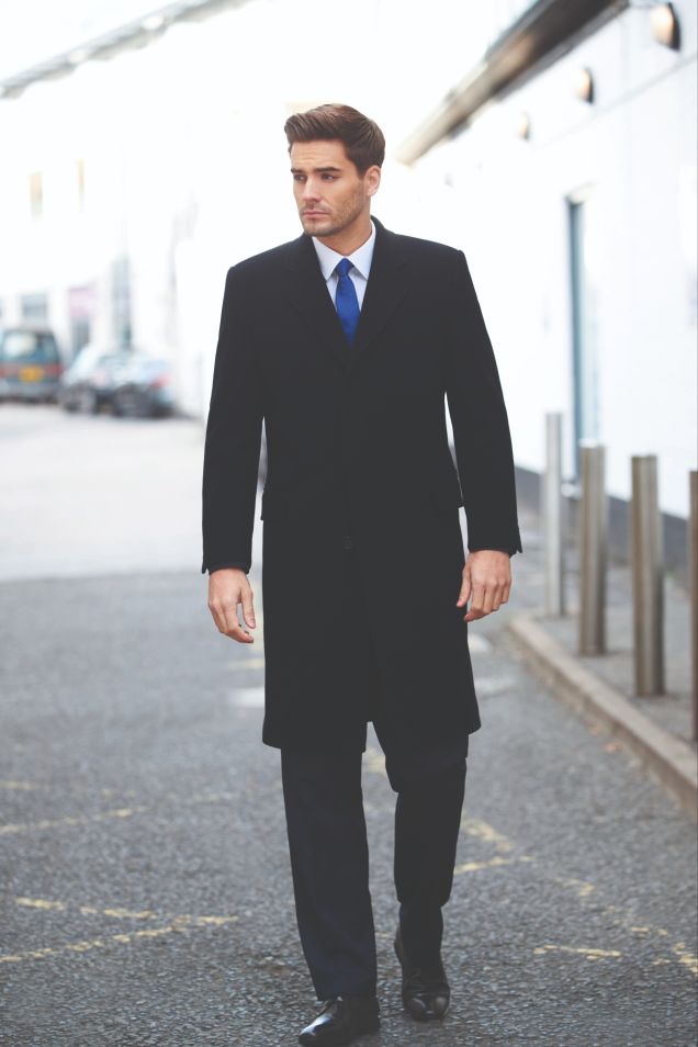 Mens Bond Overcoat