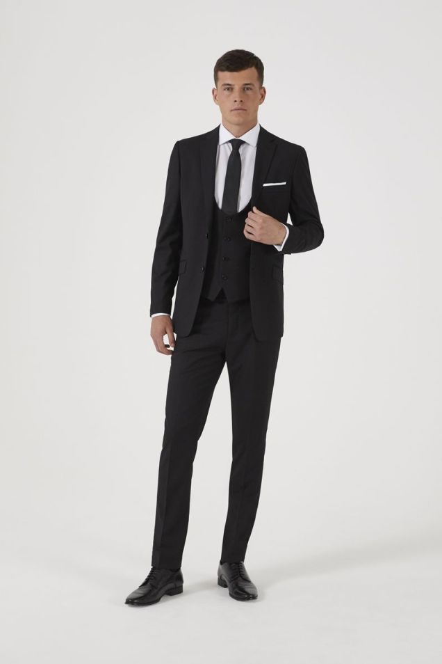 Milan Slim Fit Suit Trousers