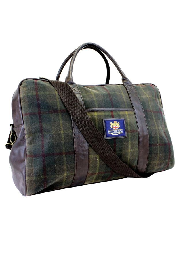 Millerain Waxed Tweed Holdall
