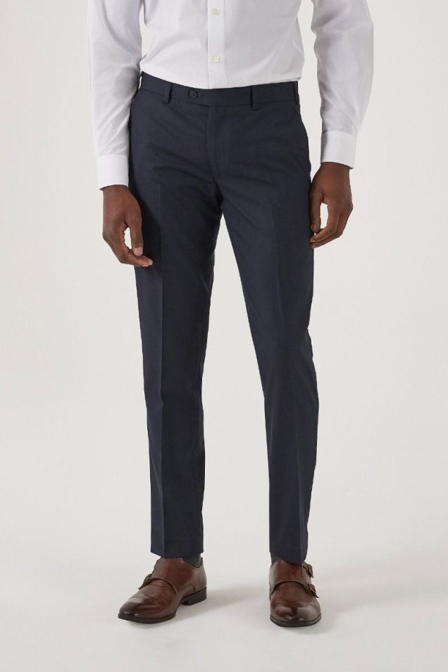 Romulus Lyfcycle Suit Tapered Trouser Navy - Main Image