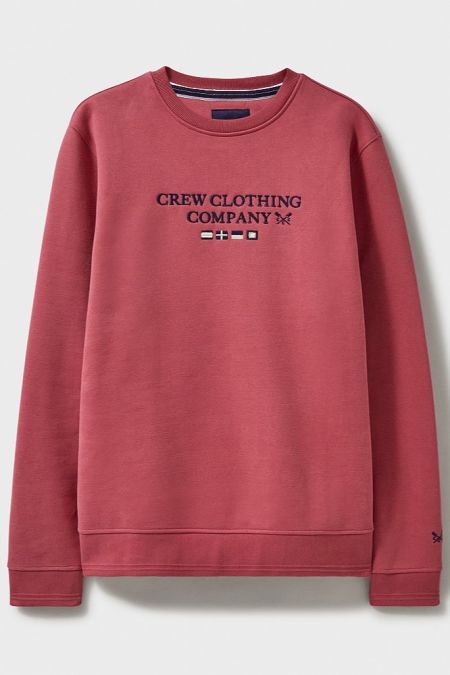 Crew Clothing Company Summer Berry Graphic Sweatshirt Long Sleeve