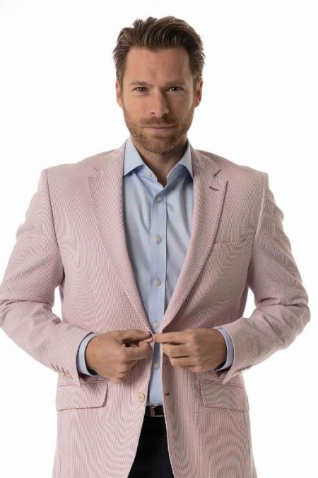 Marlborough Pink Stripe Jacket
