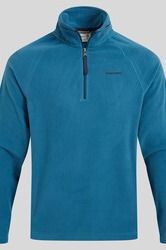 Men's National Trust Corey II Half Zip Fleece | Laurel Green