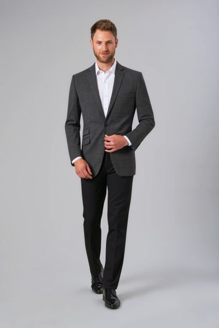 Slim Fit Black Suit- Coat & Pant Only - Tux & Suit rentals or sales