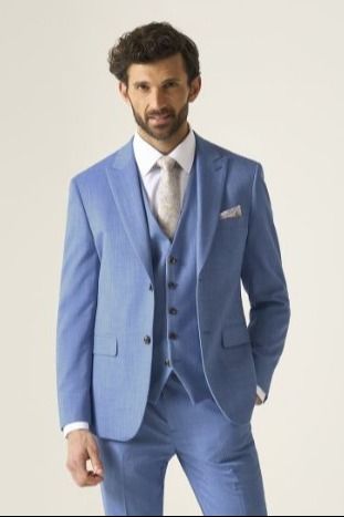 Redding Slim Suit Jacket - with matching trousers and waistcoat