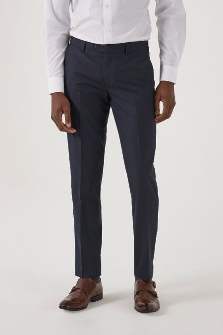 Romulus Lyfcycle Suit Tapered Trouser Navy