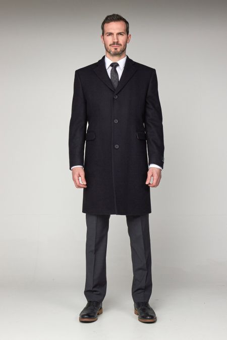 Scott Wool and Cashmere Overcoat