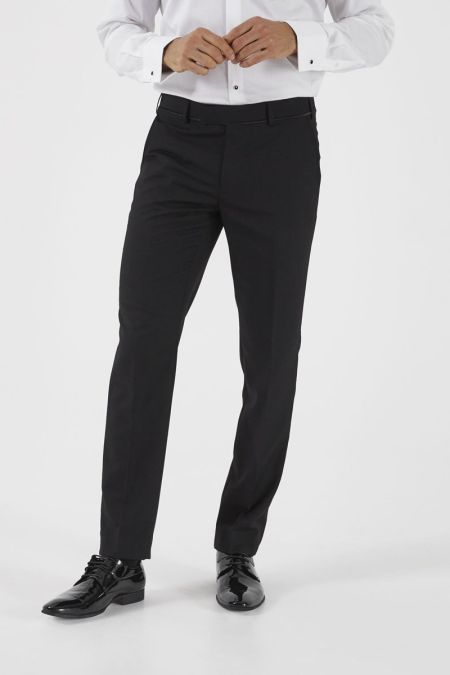Sinatra Dinner Suit Tapered Trouser Black