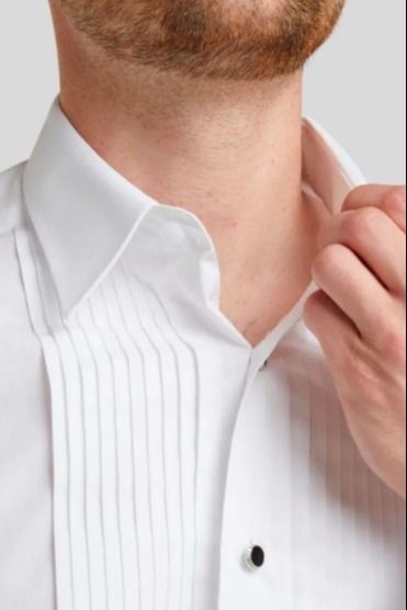 DoubleTwo - Men's White Wing Collar Tuxedo Dress Benin - View #7